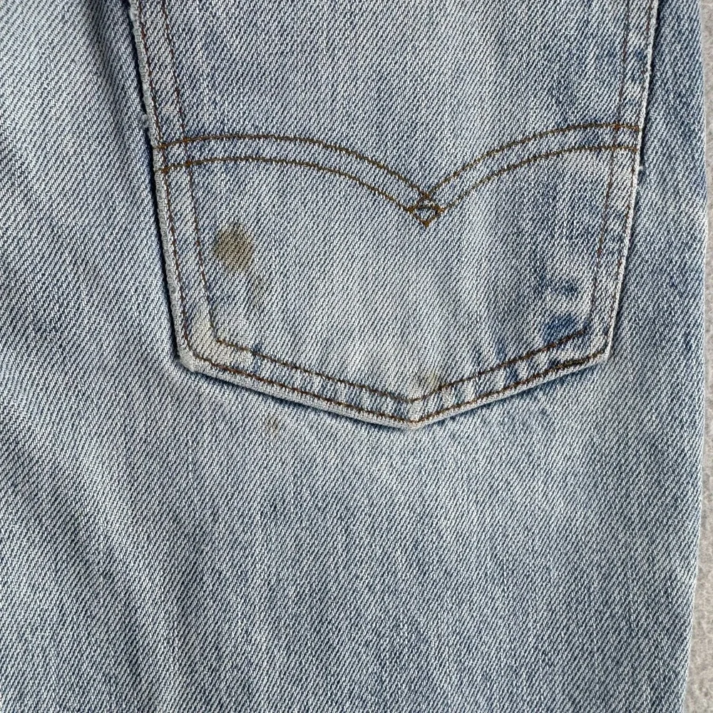 Vintage Levis Jeans Mens Fits 32x30 Blue Denim 517 Bootcut Faded 80s Made in USA